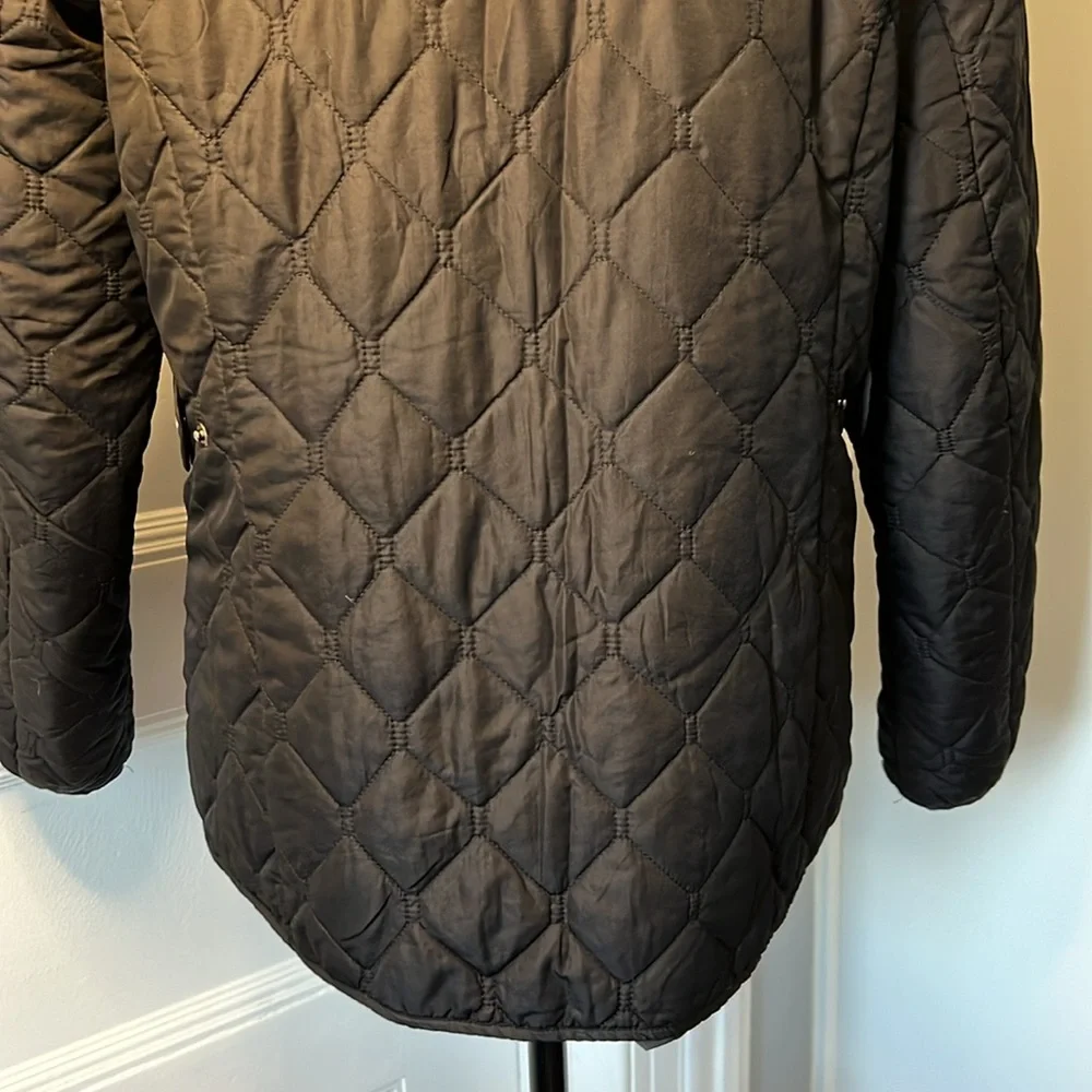 EDDIE‎ BAUER LIGHTWEIGHT BLACK QUILTED JACKET